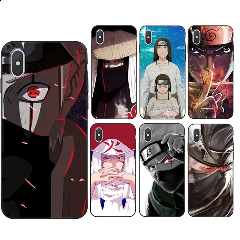 Custom Narutoing Phone Case Anime Phone Cover Cartoon Design Phone Case Custom Logo For iPhone 1213 Samsung S21 All Android Cell