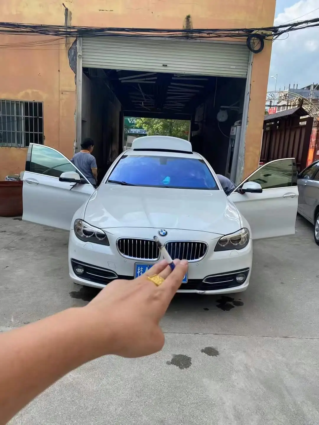High quality blue chameleon solar window tint film for car