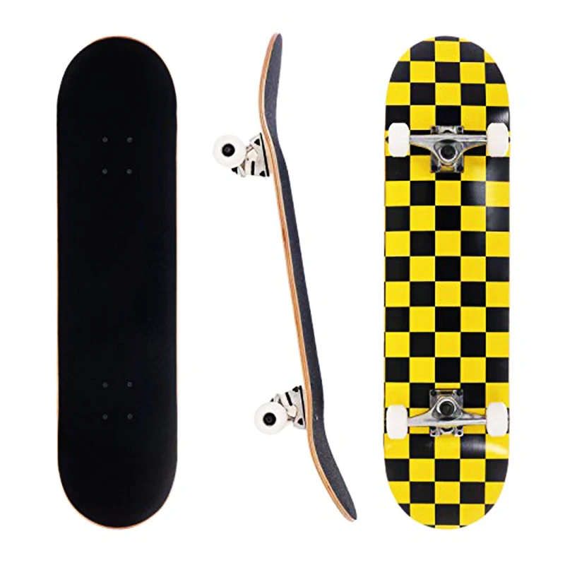 wholesale Cheap 31*8inch blank skate board 7 ply wood maple custom skateboard for kids
