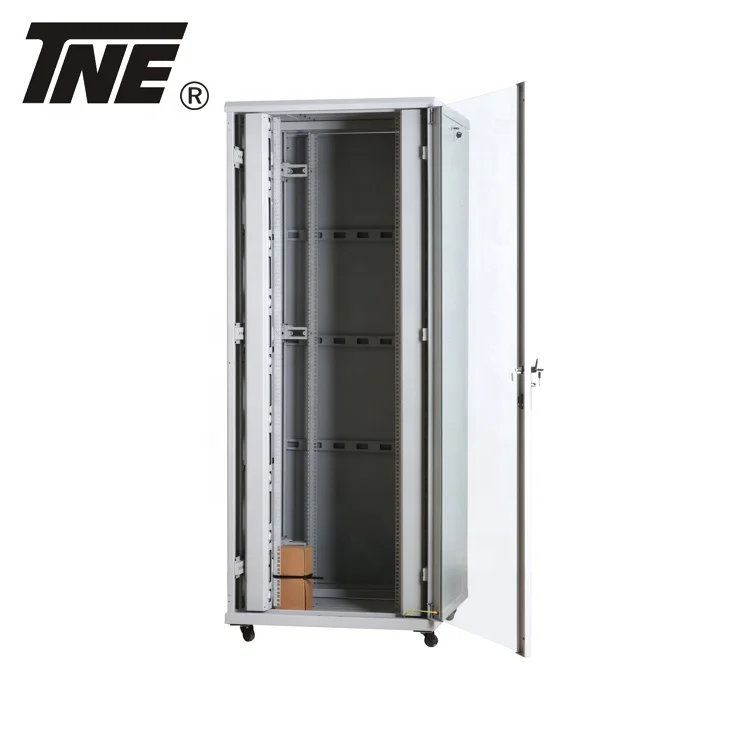 Server rack for UPS equipment network cabinet with glass door economic type