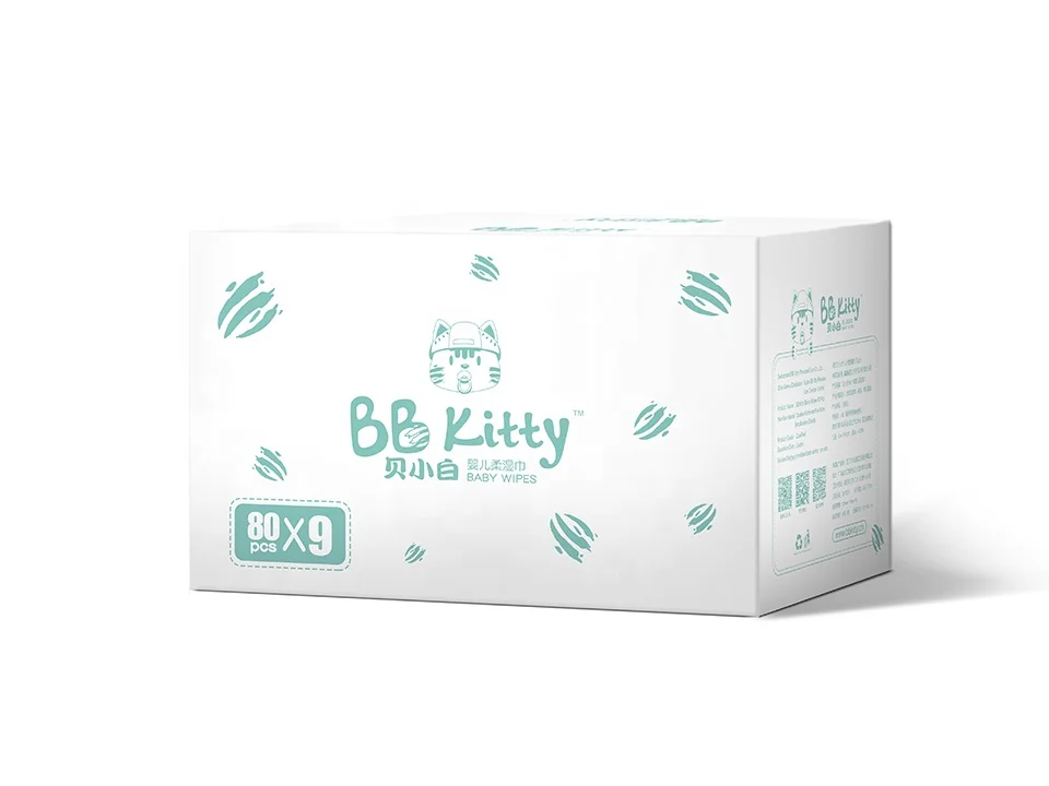 BB Kitty Wholesale Cheap Price And Ultra Soft Nonwoven Baby Products Wet Wipes Professional China Wet Wipes Manufacturers