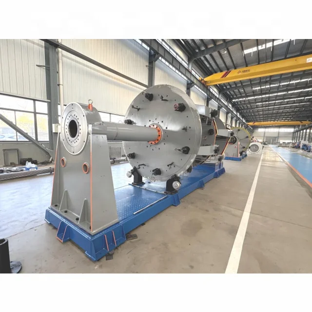 Planetary stranding machine to make cable and rope