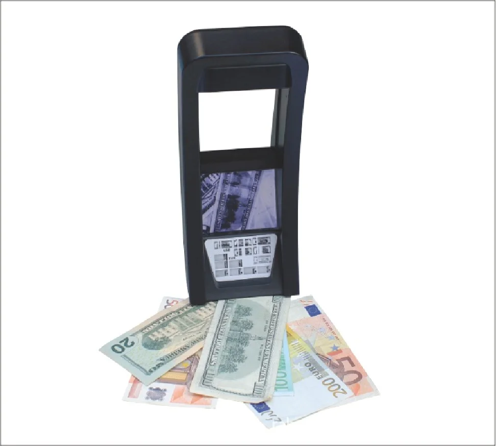 201B with color Camera Focus intelligent money counter bill counter and Mini Money Detector UV light Small UV Money Detector