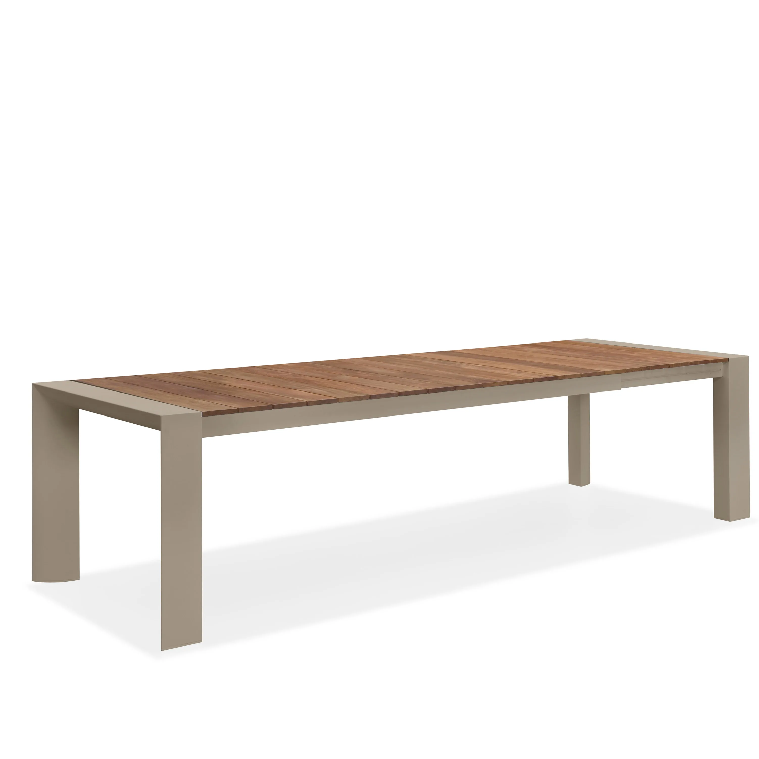 Good Quality Extension Garden Rectangle Table Outdoor Dinning Table Restaurant