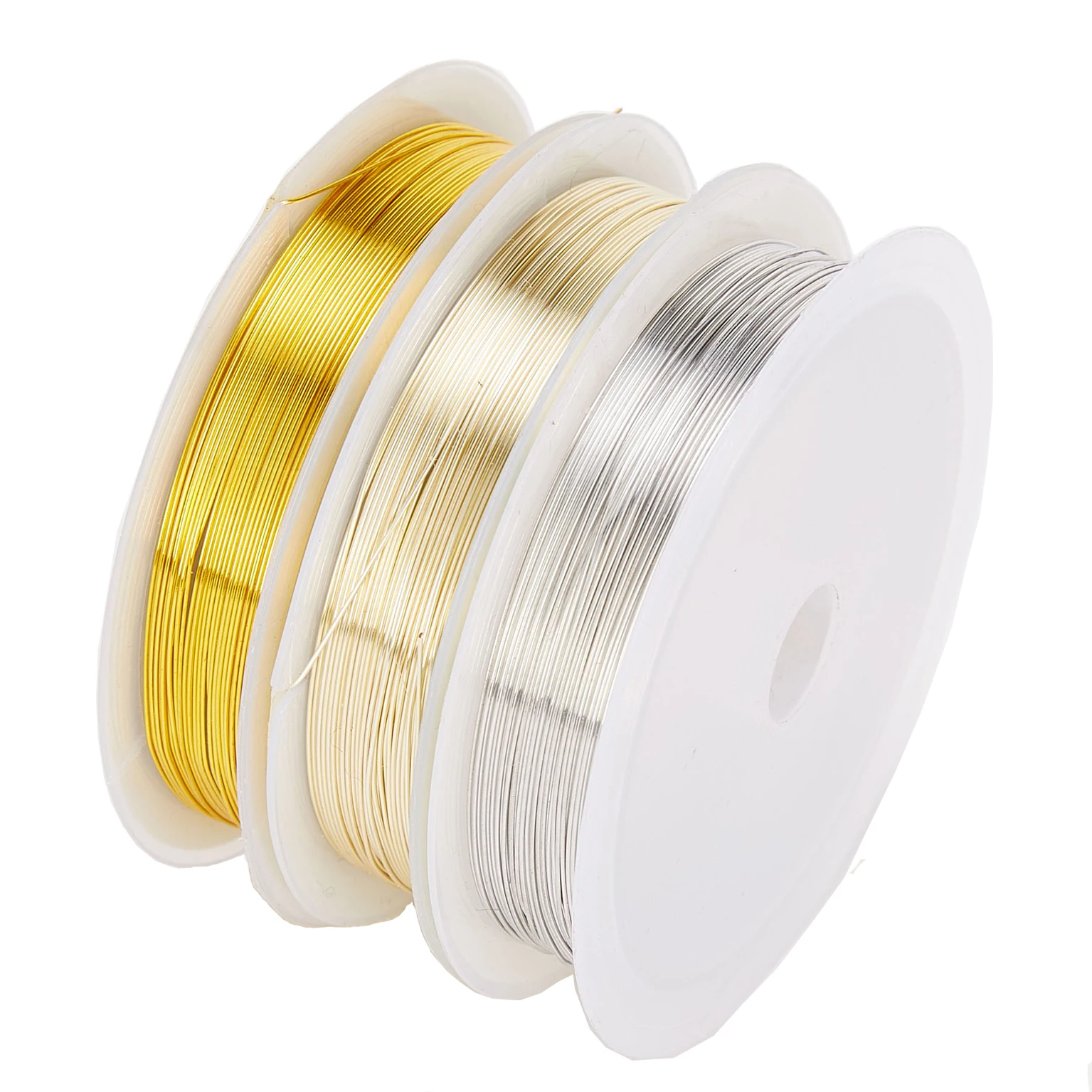 Wholesale Good Quality 0.2MM To 1.2MM Plating Gold Silver Wire For Jewelry
