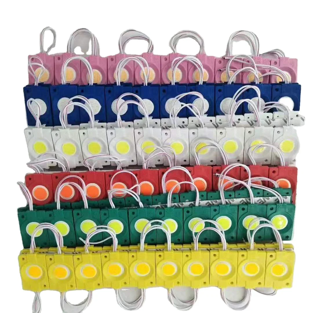 Outdoor high power COB waterproof injection molding module 4630LED injection molding module 12V24V integrated COB module