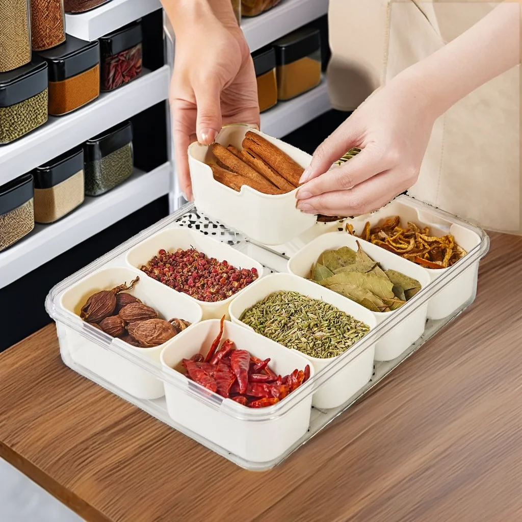Transparent Plastic Crisper Container with Lid for Fruit and Vegetables for Sushi Storage Packaged Box Included