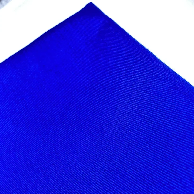 Customized colors 2/1 Twill garment textile Spandex cotton twill fabric for clothes