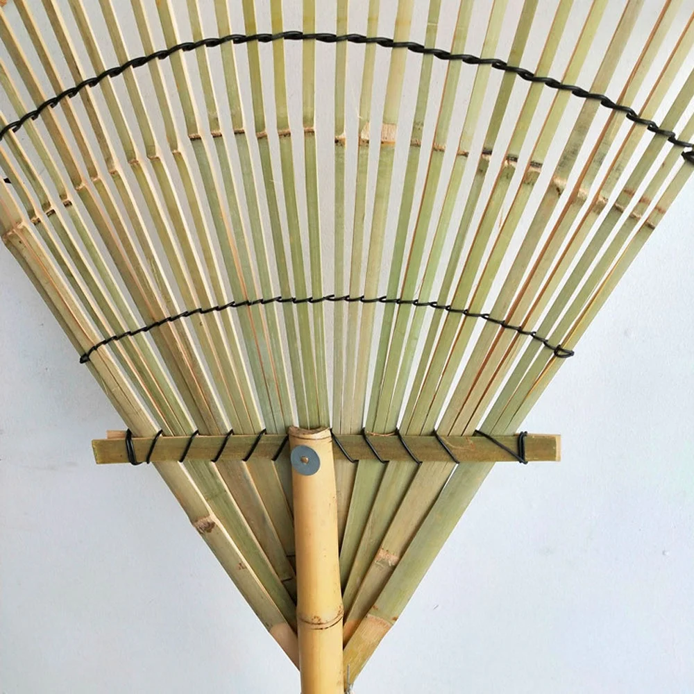 Экологичный 100% натуральный 33 зубчатый бамбуковый ручной грабли