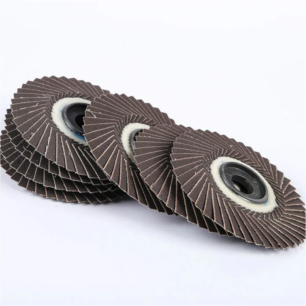 KF- Korea Style Calcined Aluminum Oxide Mop Flower Flexible Flap Disc 4 Inch