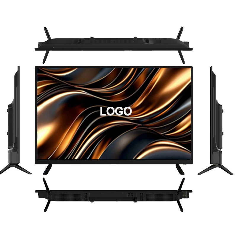 Manufacturer Flat Led Display Screen Smart Tv Day 32 Inch Android Commercial Televisions 4K Projector Smart Tv