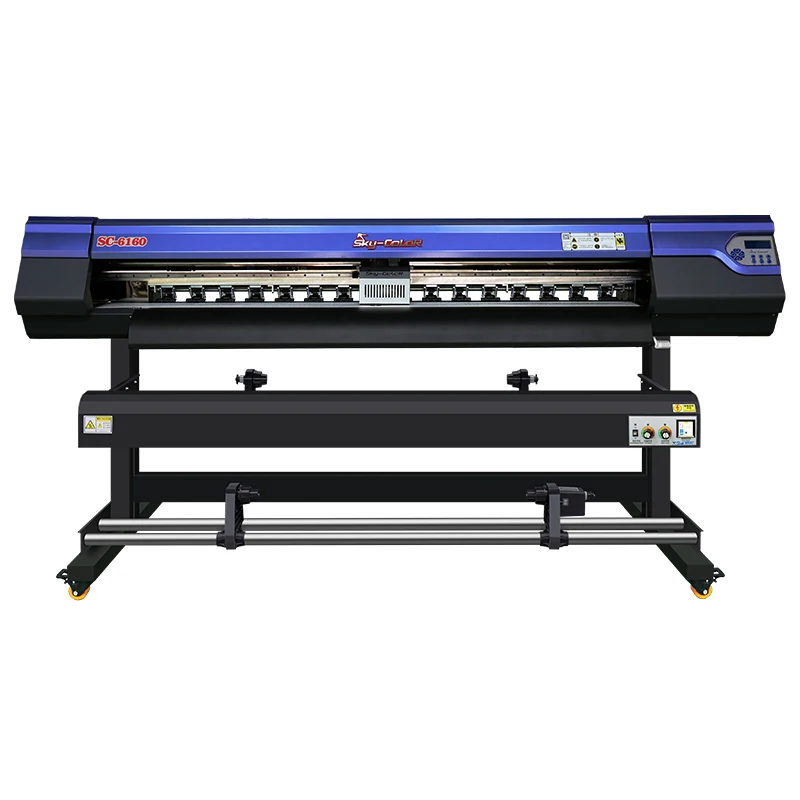 SC6160 Одна Головка i3200 1600 мм холст виниловый плоттер принтер