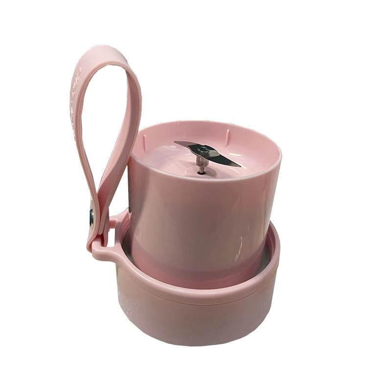 Fruit Juice Blender Cup 300ml Bottle Capacity Mini USB Rechargeable Juicer Mixer Electronic Portable Juice Blender Vacuum Cup