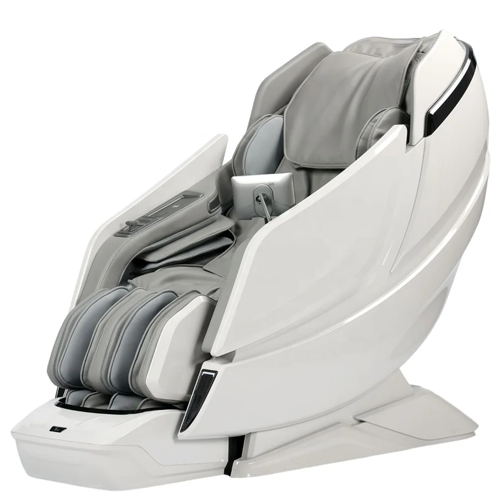 Factory Original 4D SL Track Full Body Simulation Human Adjustable Intelligent Massage Chair Foot Shiatsu Bluetooth Kneading