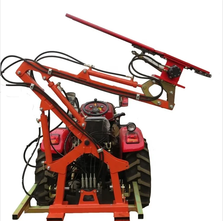 Tractor hydraulic hedge trimmer grass trimmer