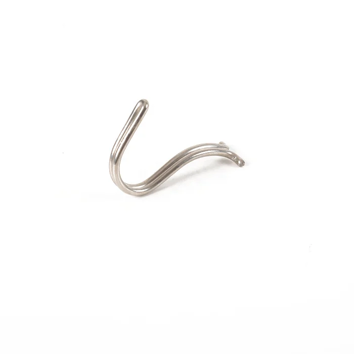 stainless steel metal hanger J hook accessories