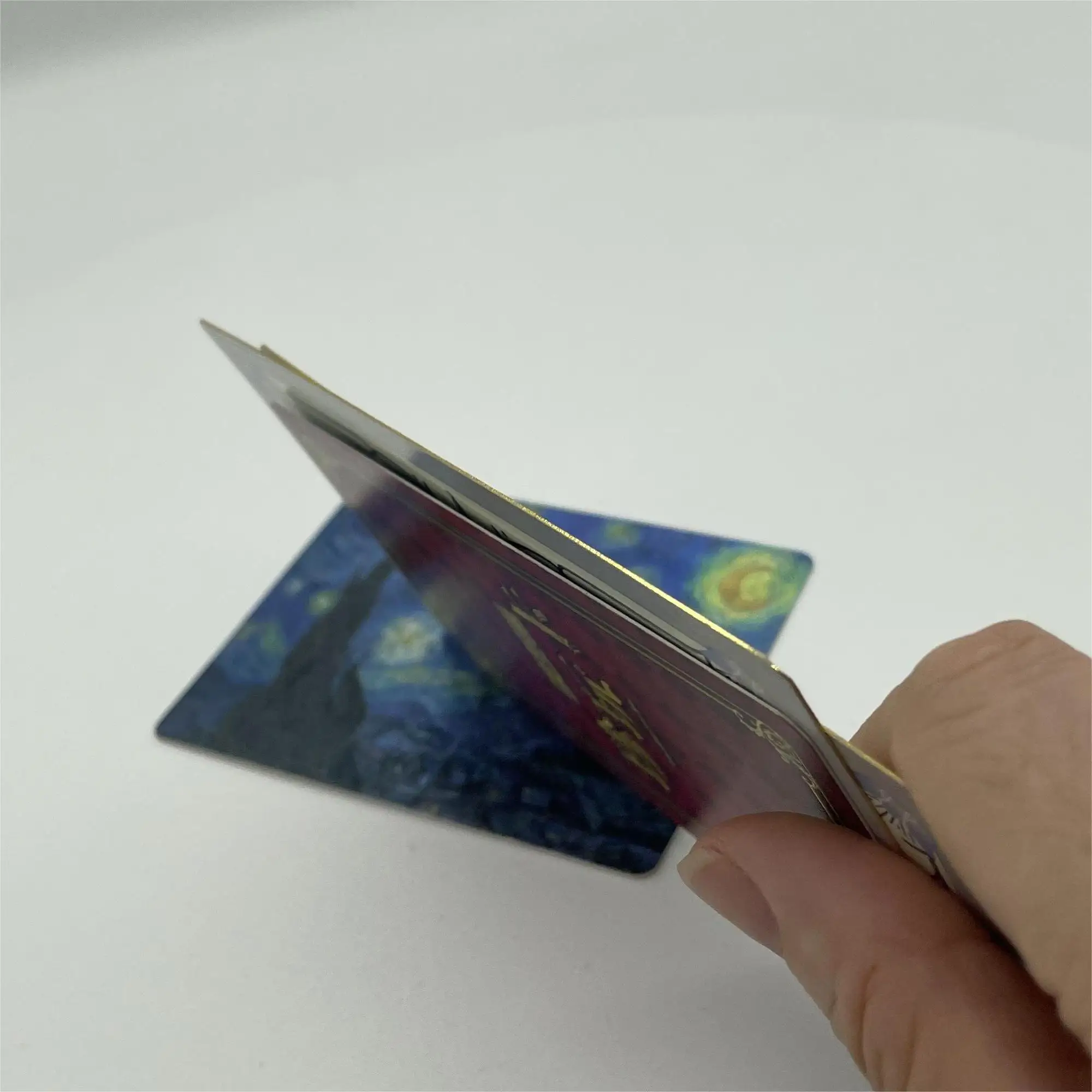 High Quality Create Print Extra Special Holographic Multi Layer Foiling Random Rarities Custom Playing Cards Game