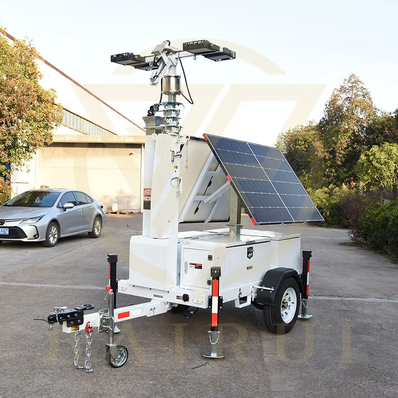 Superior Quality Wholesale Light Stand Power Tower Portable Solar Lighting Trailer