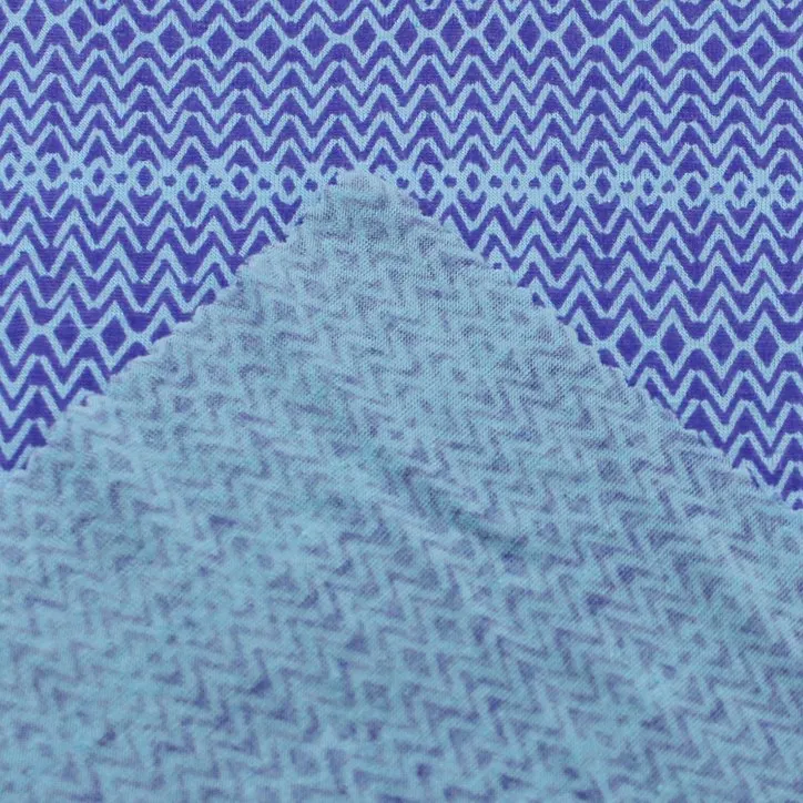 
140cm 150gsm soft knitted 80%rayon 20%linen printed fabric for shirt 