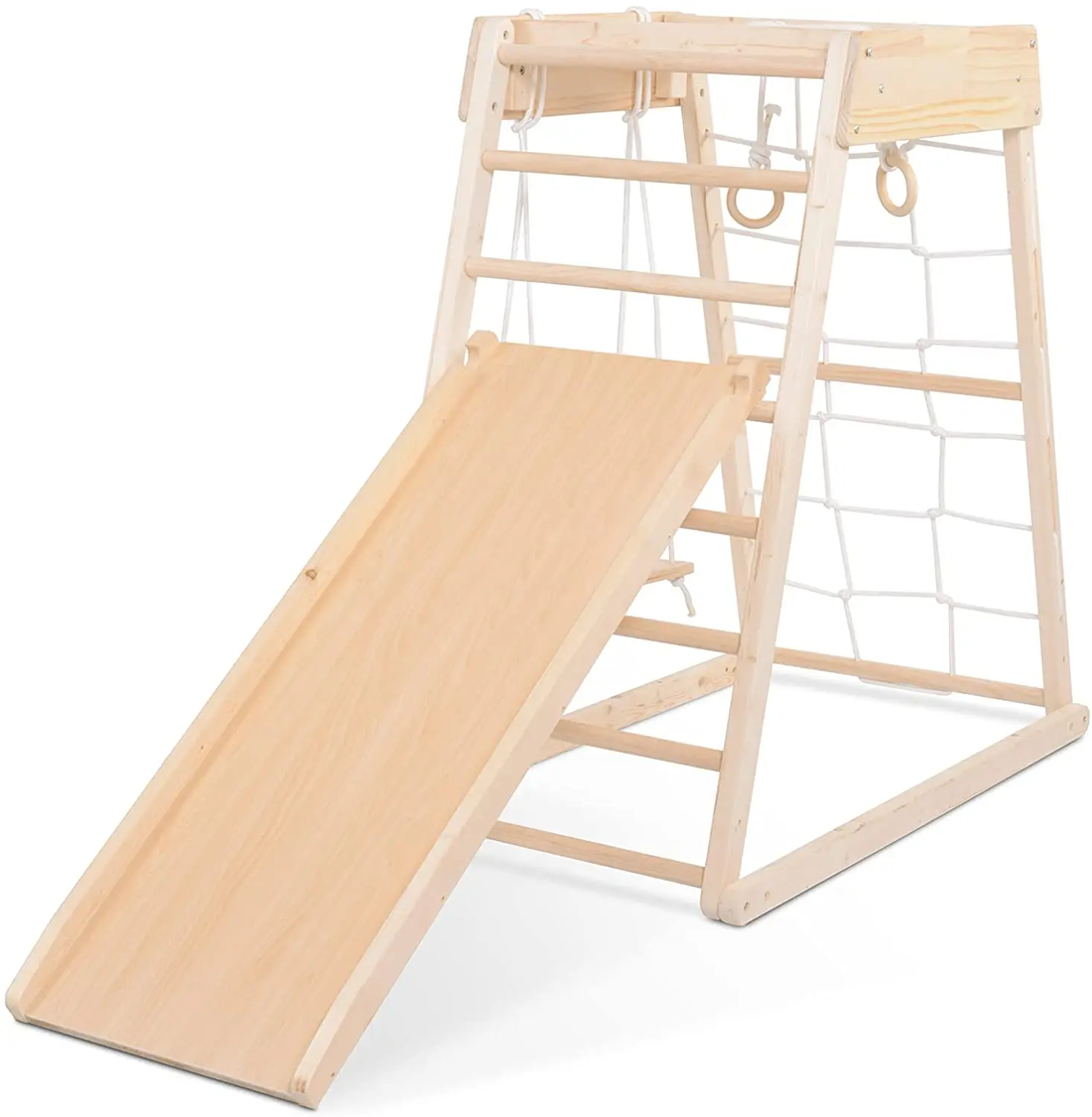Multi functional Kids Sports Wooden Climbing Equipment for kids Large Climbing Frame Indoor Playground
