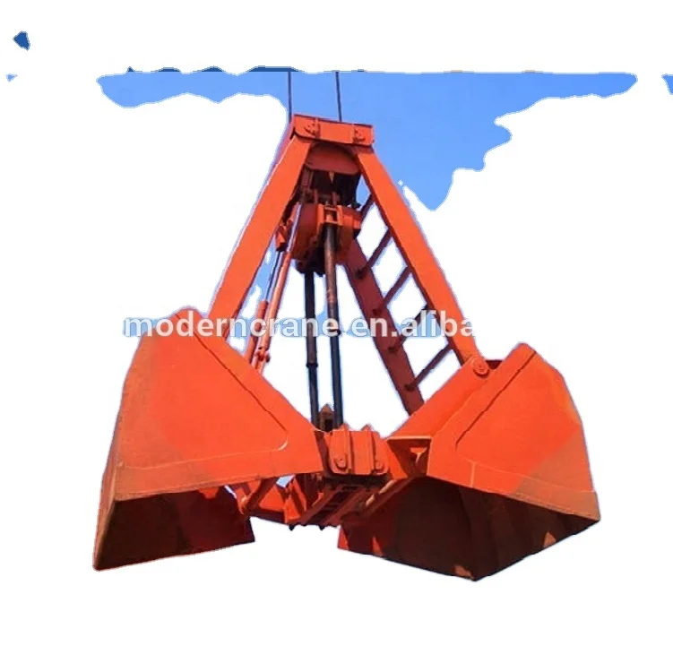 claw bridge crane overhead crane with hydraulic claw hydraulic crane for steel scrap