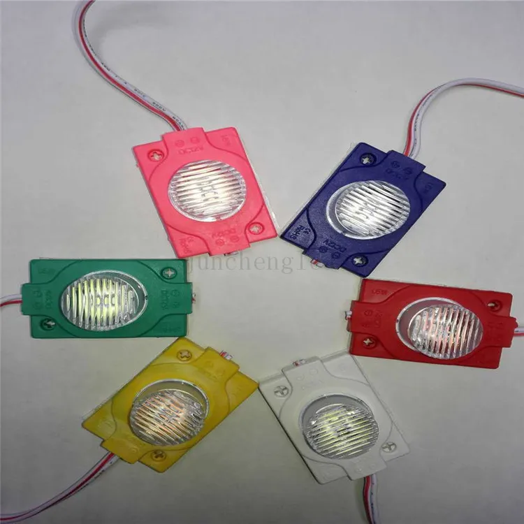 5050 3 led Waterproof Advertisement Design Epoxy SMD RGB light Box High Power With Lens Modulo Ip65 led module light