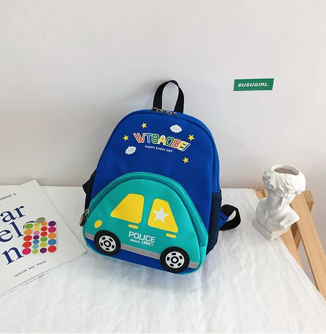 HOT Sale Low MOQ Cartoon fashion design children Plush Kindergarten Cute child Backpack Bag