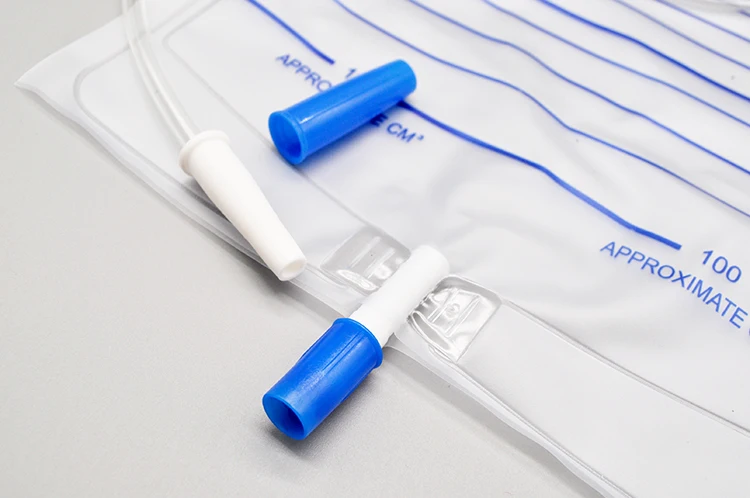Good Supplier Medical Consumable For Elderly Male Disposable Drainage System Collection Urine bag
