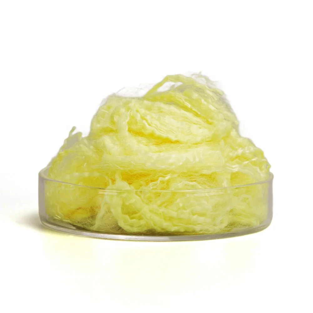 38mm/51mm/76mm Flame Retardant Para Aramid Staple Fiber