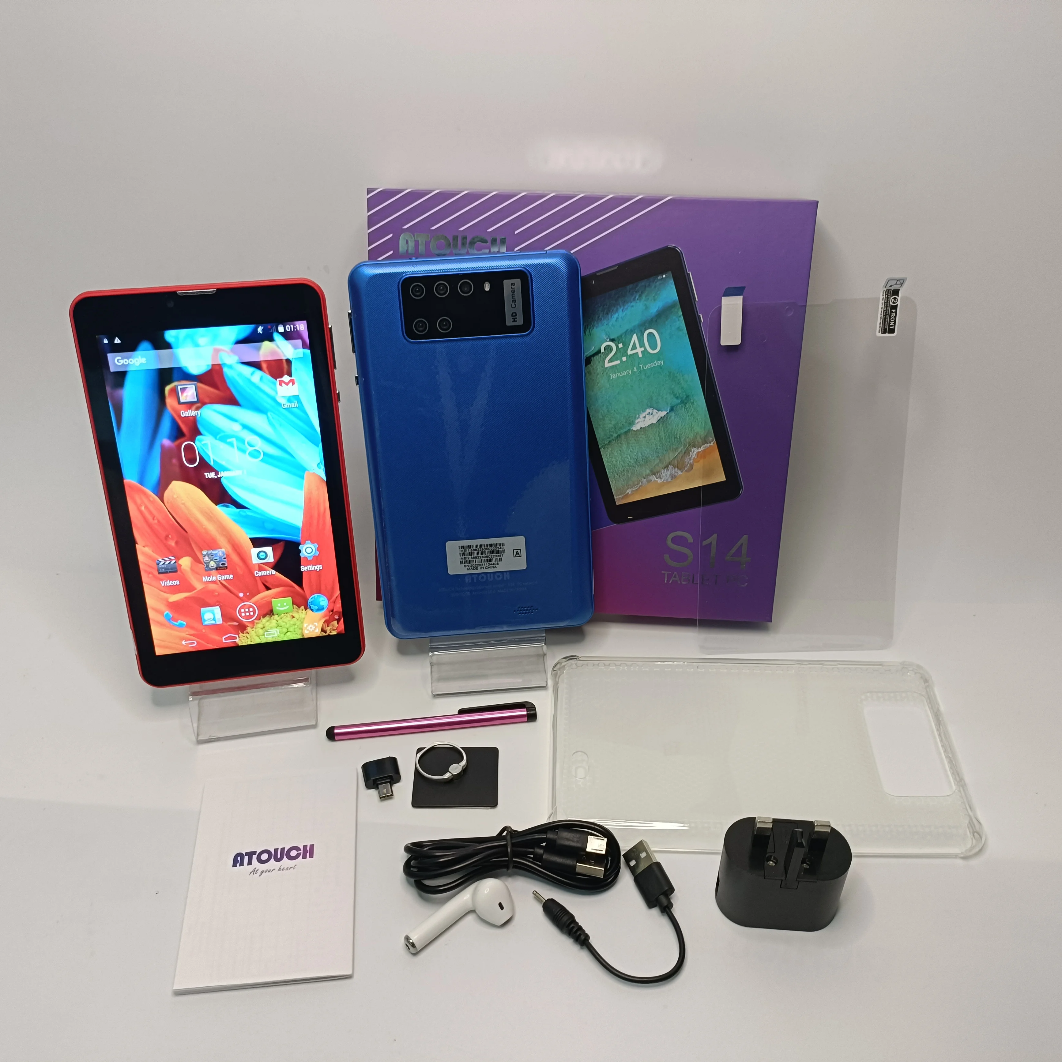 7 Tablet 1024 X 600 Ips 3Gb Ram 32 Gb Tablets With Dual Camera Gps Hd Display Tablet PC With 3000mah LongBattery Life Dual