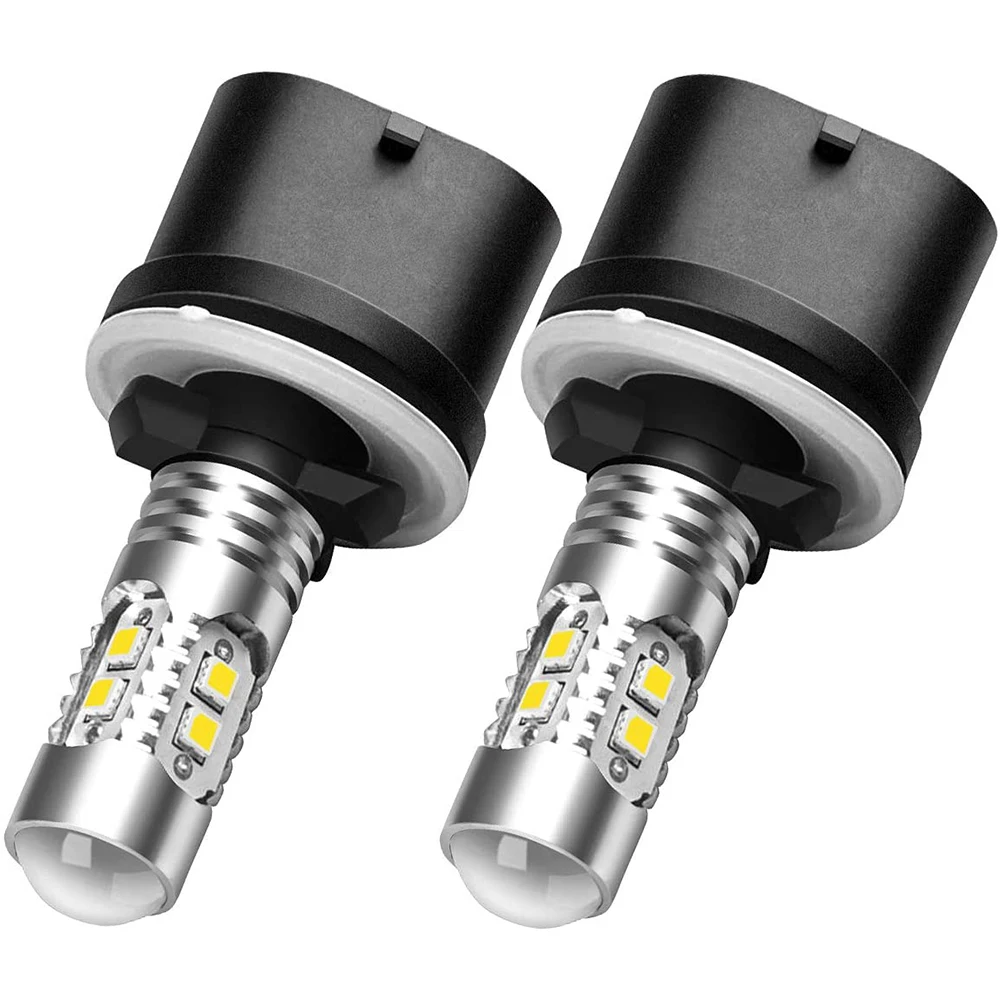 Высокая мощность 10 Вт 880 881 светодиодные лампы для фар 6000K белый 2323 10SMD Автомобильные противотуманные фары Дневные ходовые огни
