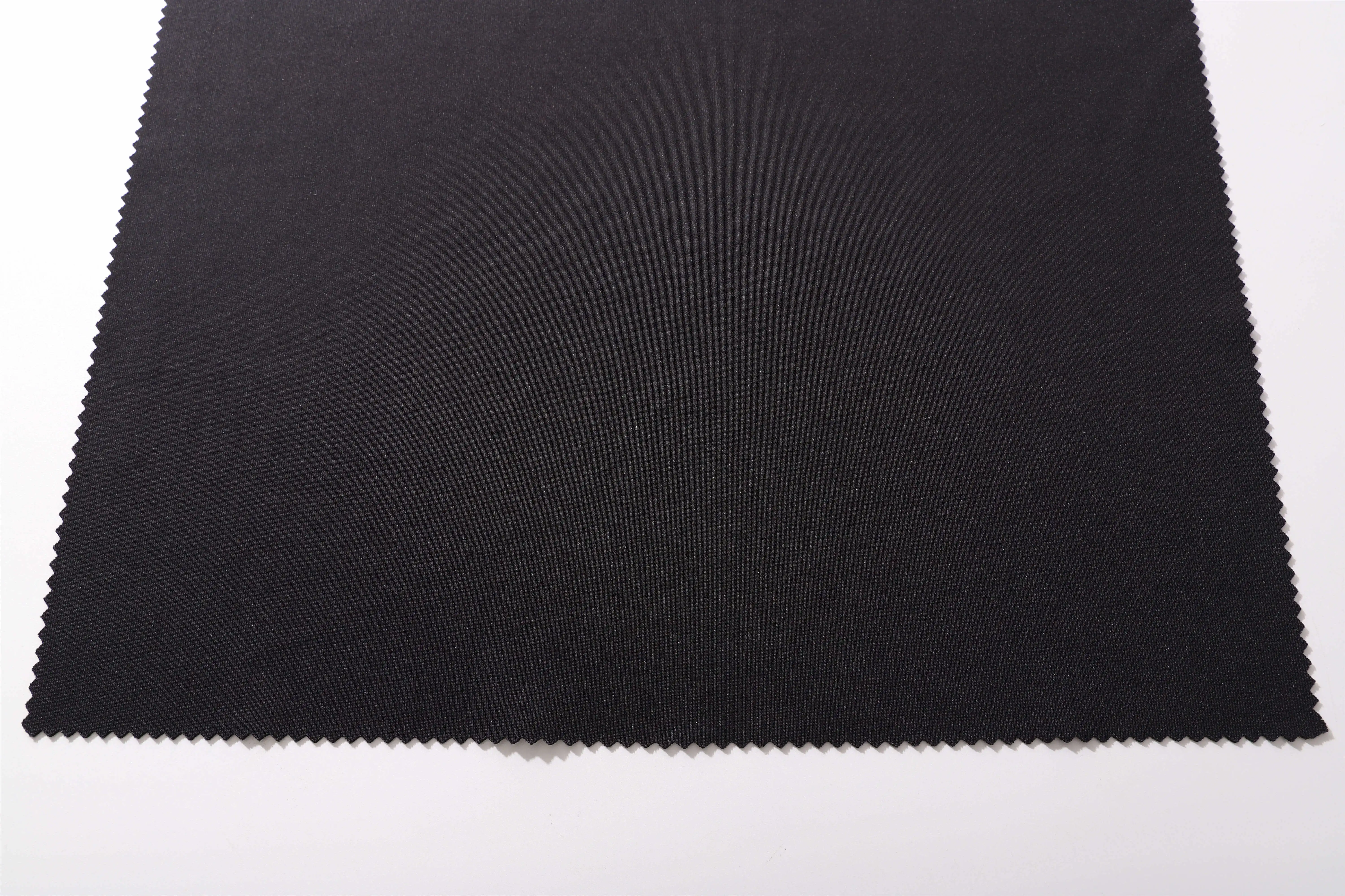 Wholesale Black Stretch Fabric 95 Polyester 5 Elastane Knitted Scuba Fabric