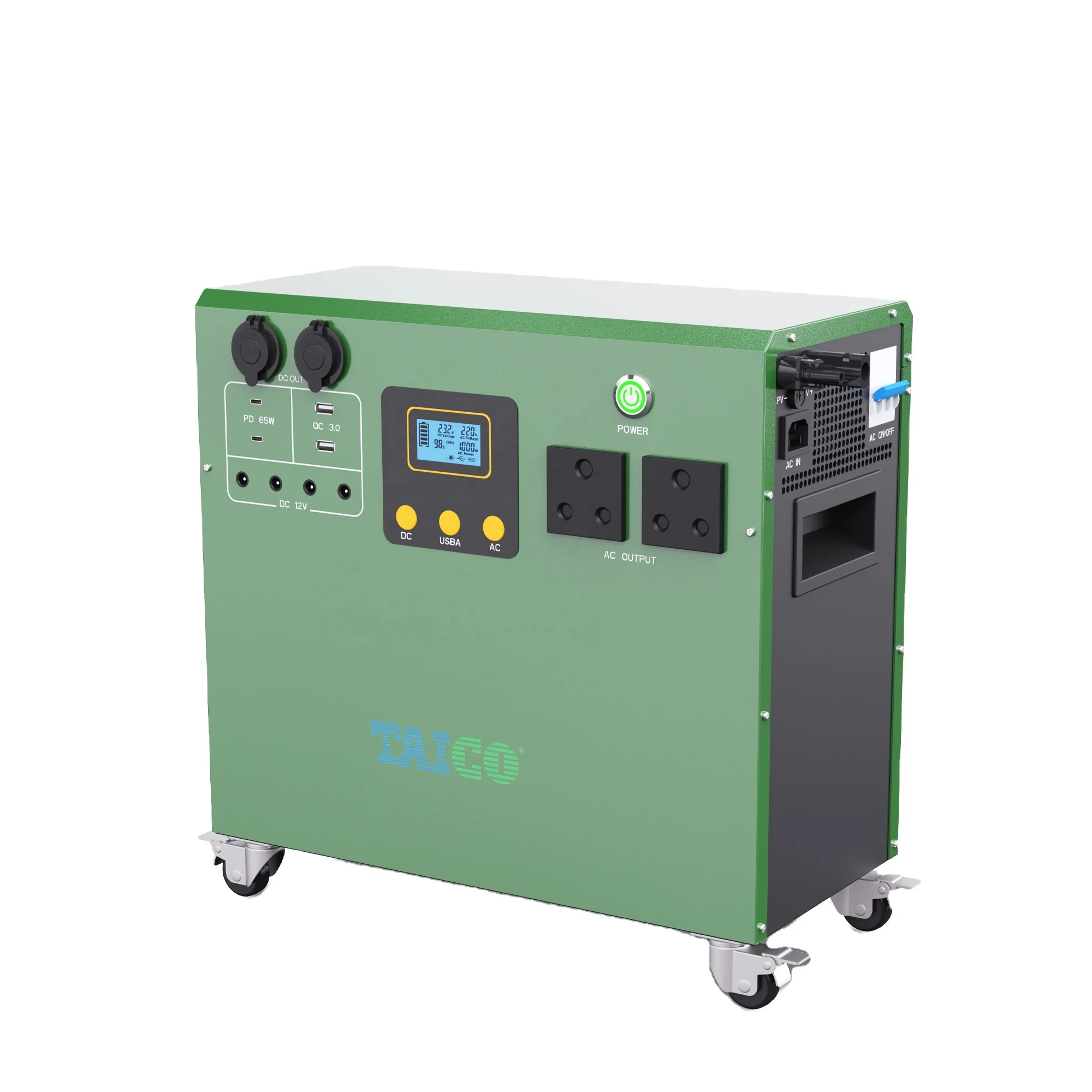 1000w solar energy system power station lifepo4 energy system storage portable power station 2000w for outdoor home