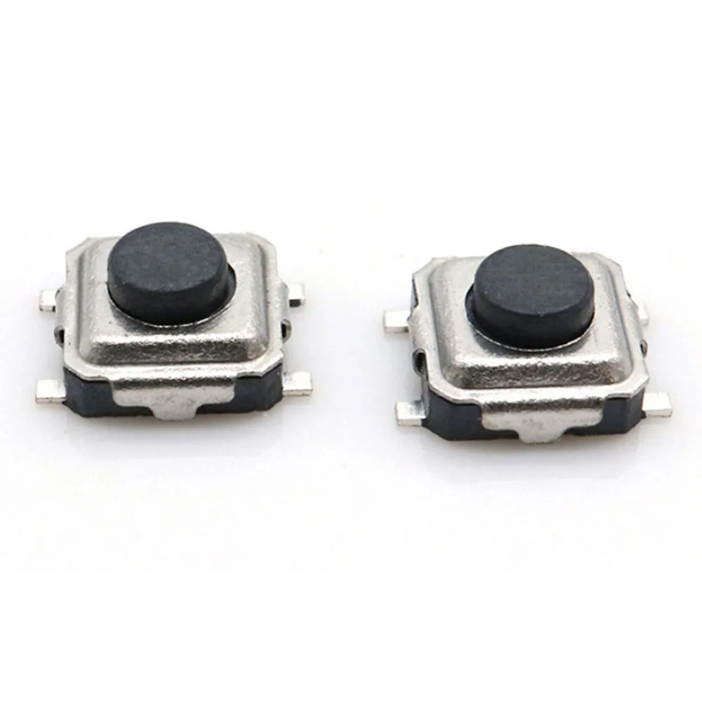 Top Quality NO 4*4 Rynso 12x12 12v Rubber Button 6*6 Mm Tact Switch
