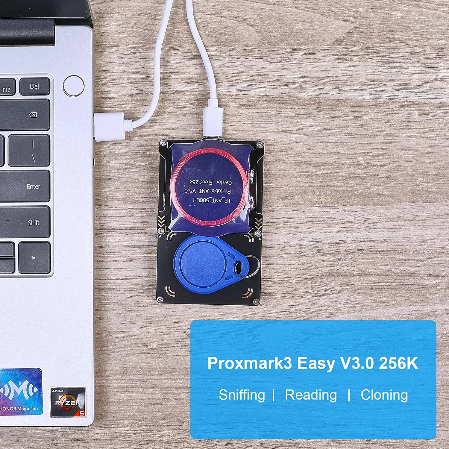 Proxmark3 Easy V3.0 ID DEV Kits M1 IC RFID Prox Card Reader Decryptor