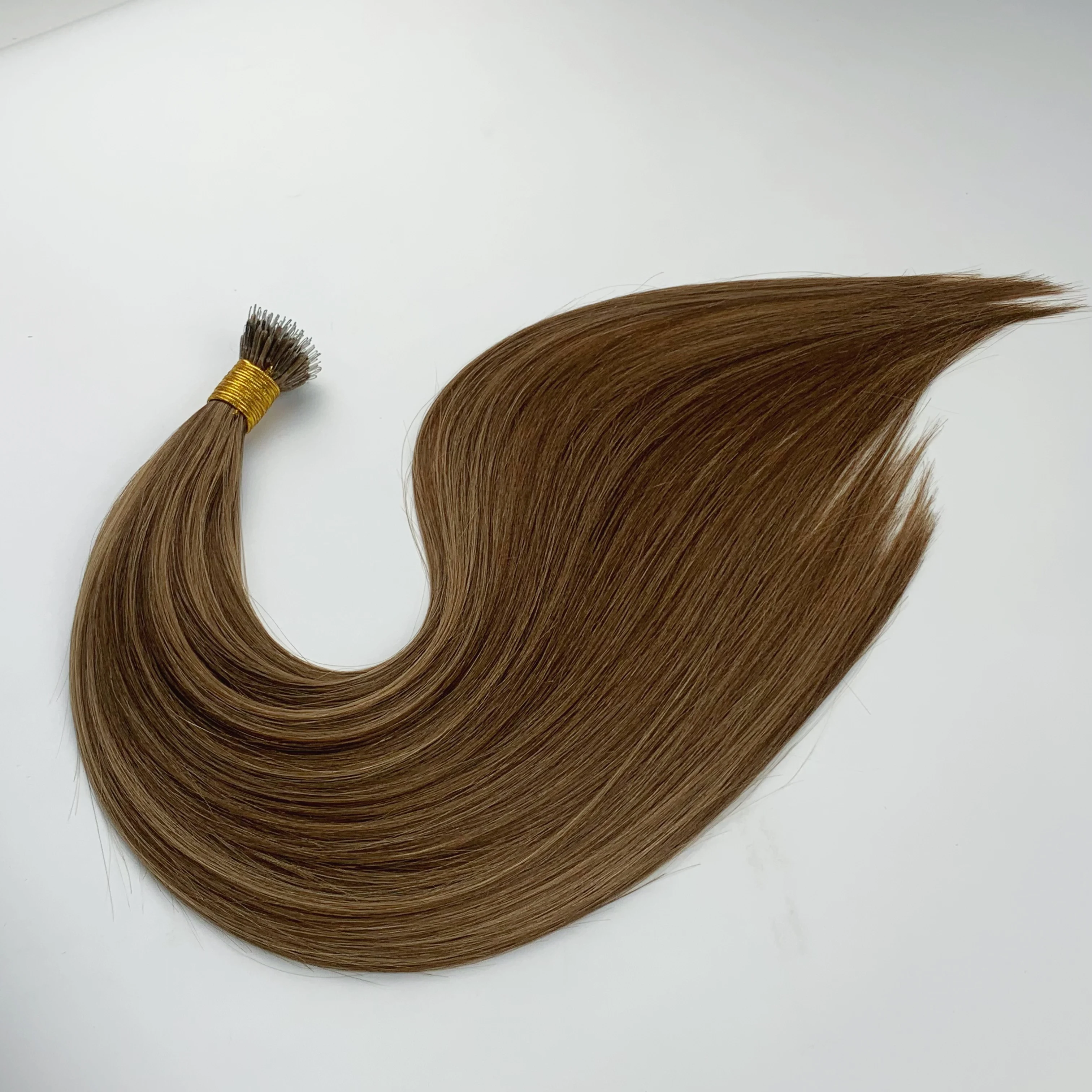 Factory Price Double Drawn Cuticle Hair Vrirgin Remy Human Russian Hair Nano Mini Tape Hair Extensions