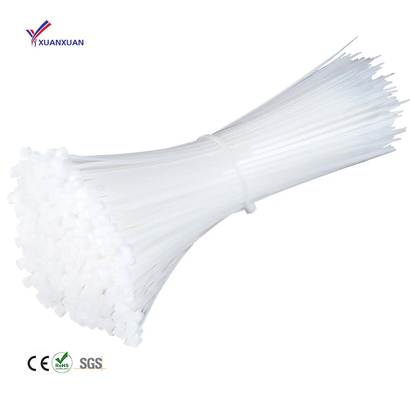 High quality Small Zip Ties 100Pcs Nylon tie  3*100mm custom zip ties