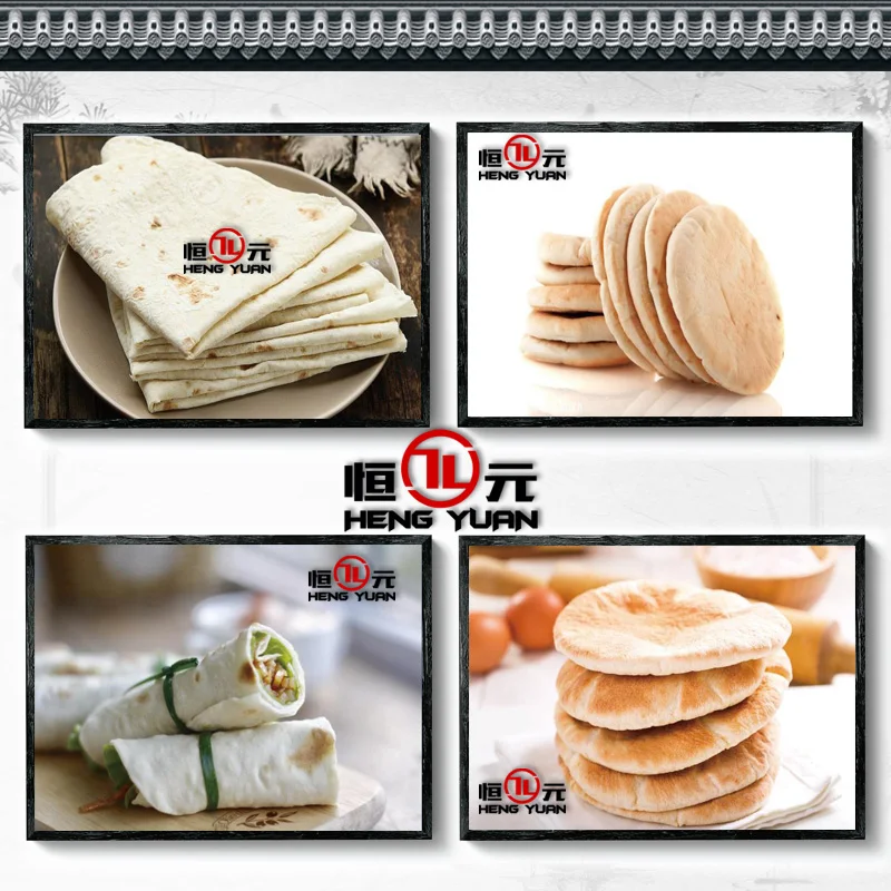 Low failure rate machine for Lebanese flatbread production Arabic bread maker machine line with tunnel oven