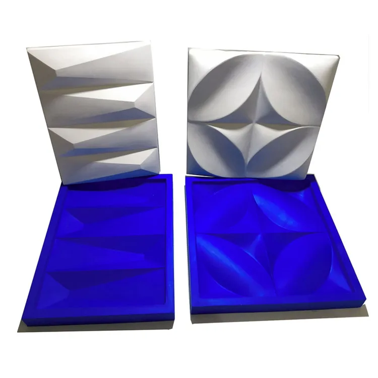 Silicone Rubber Making Stone Decorative 3d Wall Panel Mold