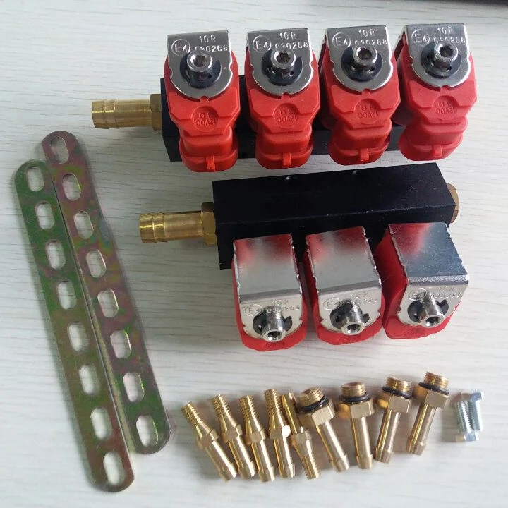 ALPHA AUTO CNG LPG FUEL INJECTOR RAIL FOR AUTOMOBILES 3 cylinder/4 cylinder/6 cylinder