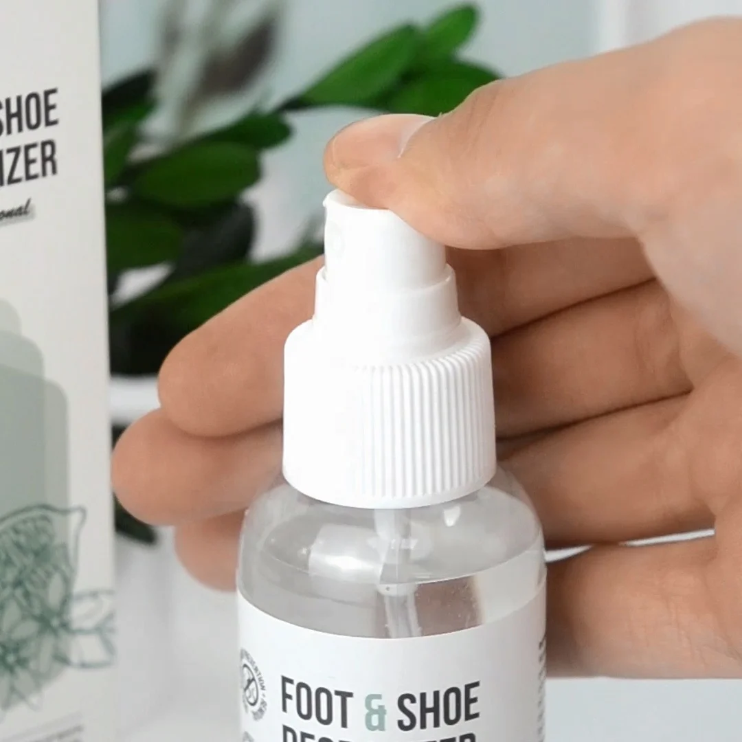 Private label Foot Deodorant Spray Shoes to Odor Scent Deodorant for Foot & Shoes