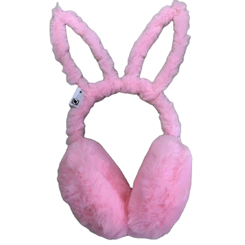Cool winter outdoor heat insulation luminous earmuff