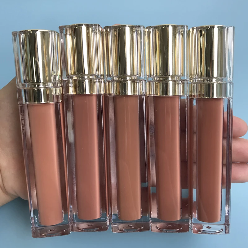 High Quality Glitter Lip Gloss OEM Glossy Lipgloss Lip Tnit Multi Colors Private Label Lipstick