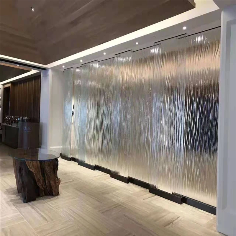 Decorative Ultra Clear Hot Melt Glass/Ssgging Glass/Fused Glass