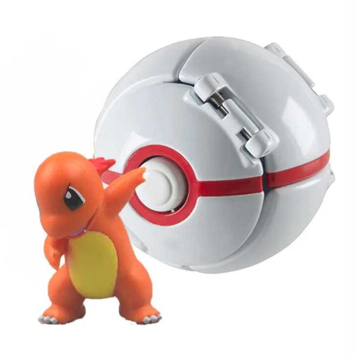 TCXW051202  hot sale Pokeball figure toy popular game action figure 7cm ball toy for gift