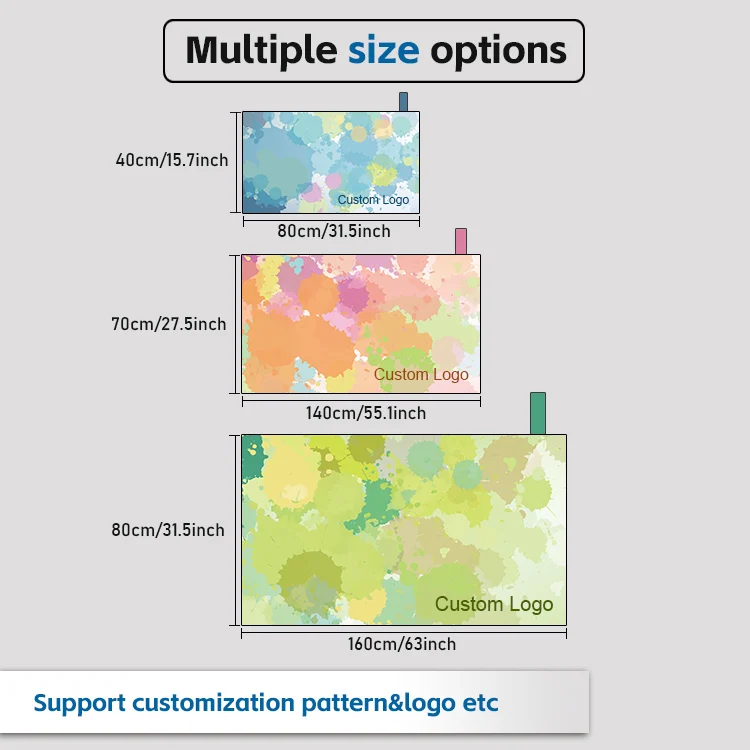 Lightweight custom printing wholesale microfiber premium beach towel microfiber customize no sand beach towels