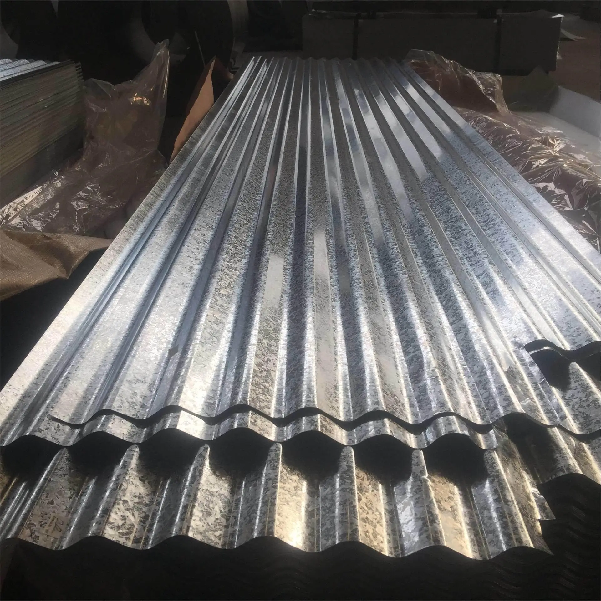 Roofing Sheet Corrugated Ppgi Steel/metal/iron Professional Supplier Ral Color 0.2mm Coated Steel Plate Astm Cold Rolled