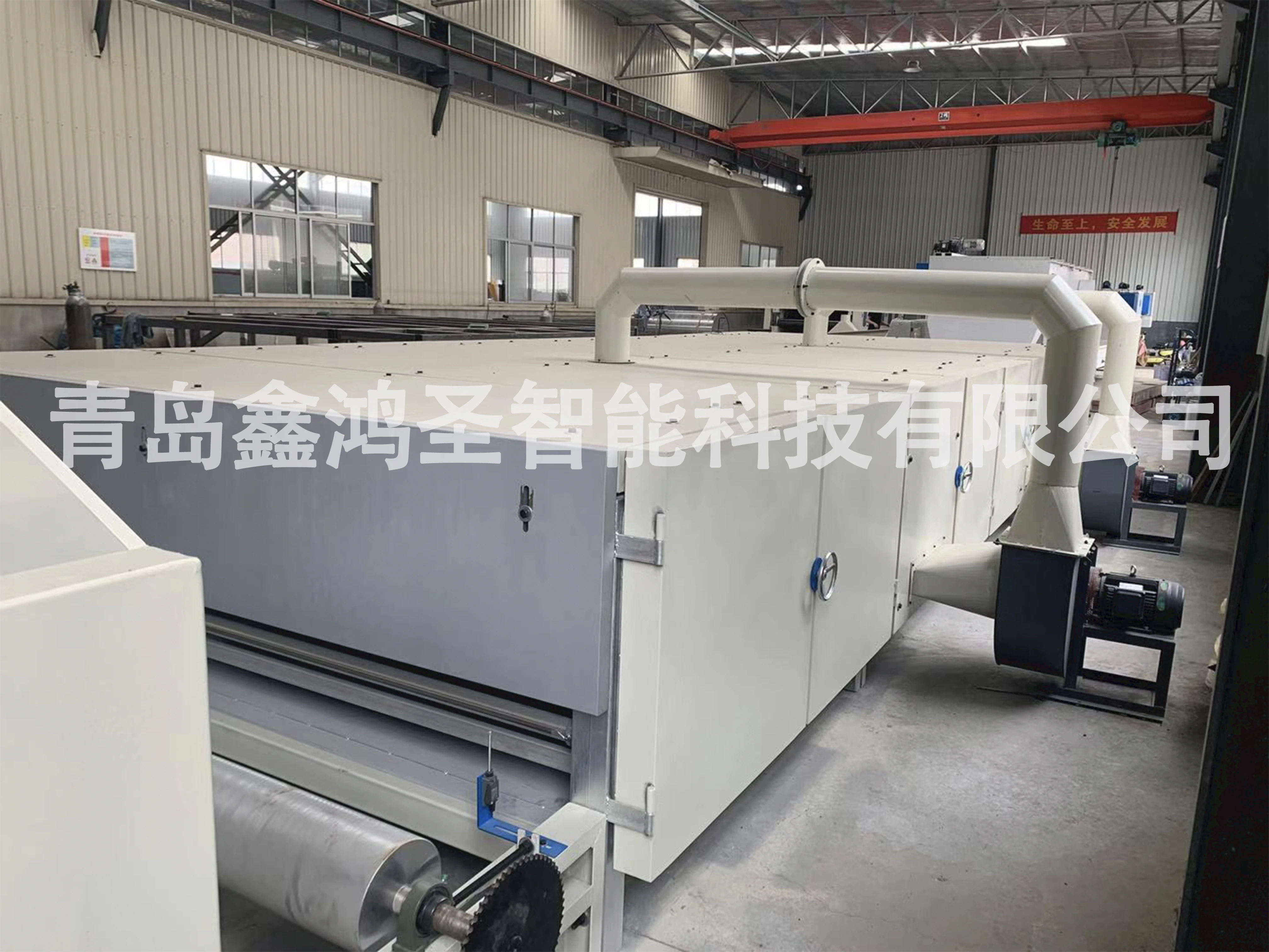 Nonwoven Single cylinder double doffer roller Carding Machine for home textile/nonwoven  making machine
