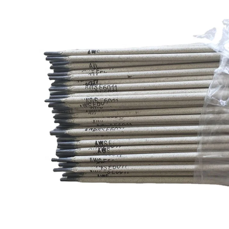 High quality Welding Electrode Rod E6011 carbon steel electrode 2.5mm 3.2mm 4.0mm 5.0mm low splash AWS Rod e6011
