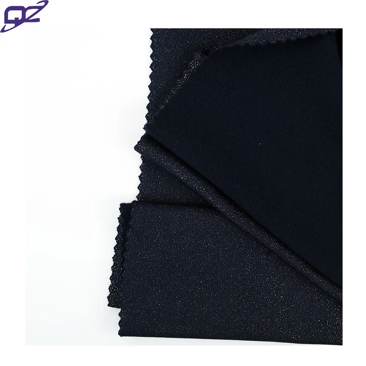2022 Factory Price Foil Customized Color Warm Good Stretch Polyester Spandex Knitted One Side Wholesale Fleece Fabric For Hoodie